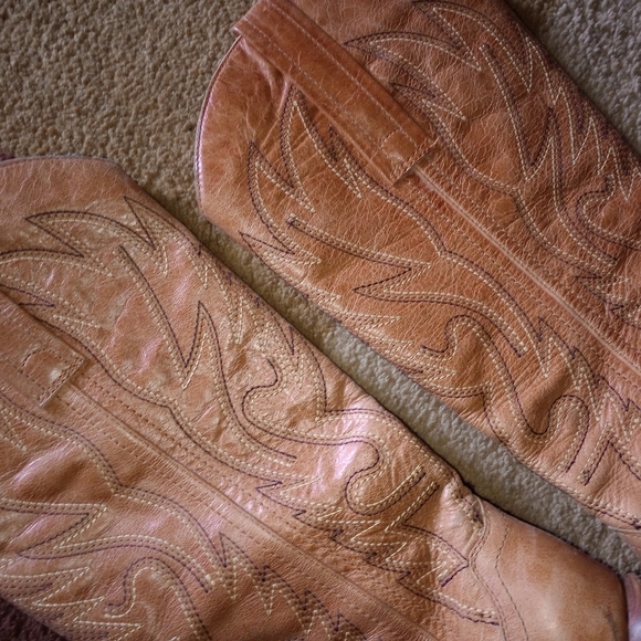 Vintage Y2K Jessica Simpson knee heels 8 cowgirl western vintage Y2K - Picture 6 of 7